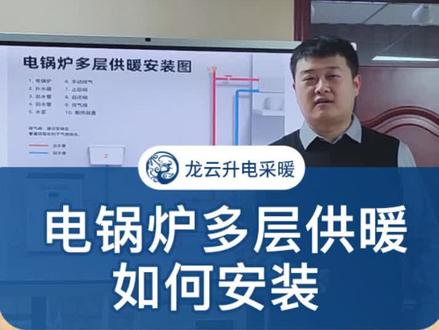 电锅炉多层供暖如何安装 #电锅炉安装 #电锅炉厂家 #电锅炉采暖