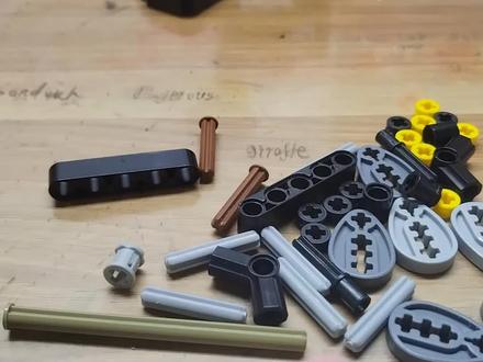 儿子做的乐V6发动机,详细教程来了#乐高