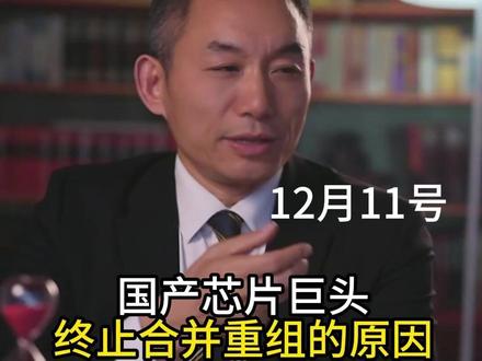 国产芯片巨头终止合并重组的原因 #海光信息 #中科曙光 #股市 #财经知识