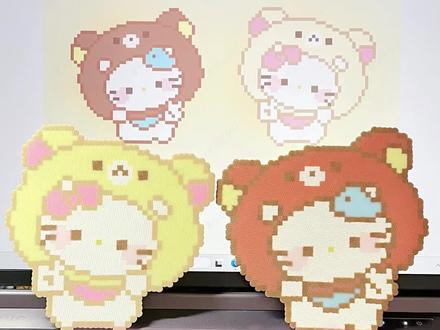 情侣轻松熊kitty拼豆萌
图纸源🍠Ruru酱✨
#拼豆 #拼豆图纸 #轻松熊#情侣拼豆 #kitty@抖音Dou+上热门