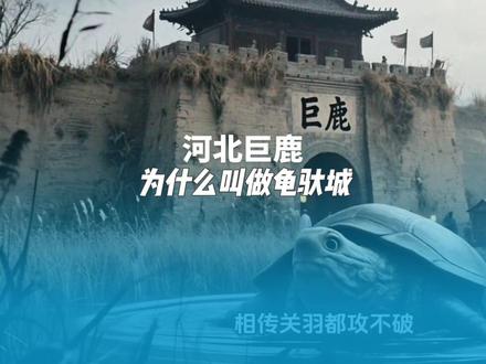 河北巨鹿为什么叫龟驼城 #邢台 #巨鹿县 #历史故事 #民间传说 #城市记忆