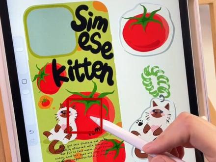 超详细❗iPad画手机壳的保姆级教程经验分享
#手机壳 #文创 #板绘 #插画 #绘画教程