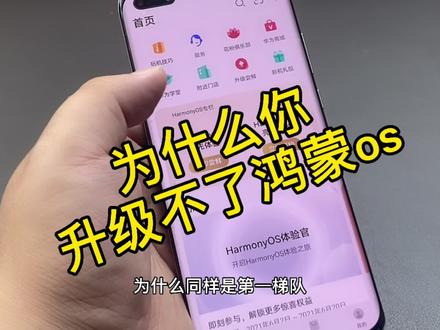 很多人明明是可以升级鸿蒙os的却升级不了,我来教你#鸿蒙 #鸿蒙os