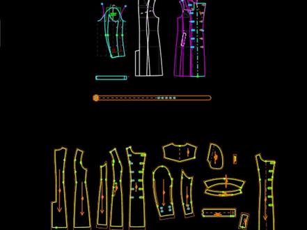 博克绘图输出,自由切换方法#服装制版 #服装裁剪 #服装定制 #博克服装CAD #智能打版