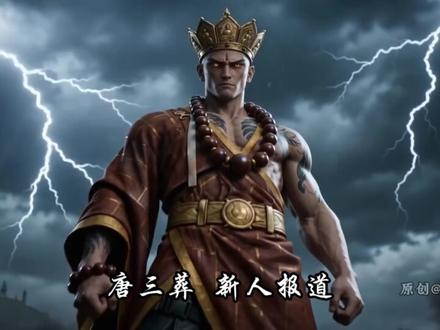 新人唐三葬报到!跟着贫僧莽穿三界,神佛皆葬 #新人动画 #原创动画 #AI漫剧 #3D国漫#悍匪西游