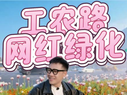南通的市政绿化都这么卷了!? #南通 #四月天 #绿化景观