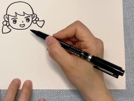 今天你放风筝了吗?和岚岚老师一起学画画哦! #放风筝的季节 #放风筝的小女孩 #放风筝啦 #放风筝