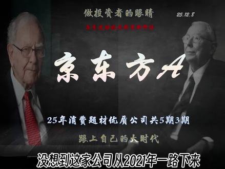 京东方A多少估值合理?