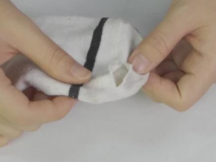 袜子破了怎么办 教你一招快速修补的方法 #居家生活小妙招 #宝妈