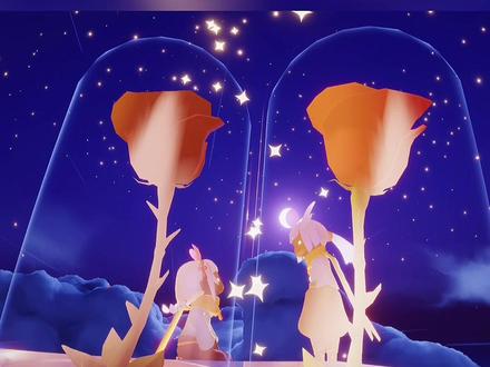 光遇小王子玫瑰八音盒拍照教程来啦!等毕业了快带你家臭宝去打卡吧#光遇 #小王子季 #光遇教程