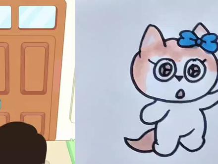 哈小浪#简笔画 #跟着抖音学画画 #一学就会的简笔画 @抖音小助手 @抖音青少年 @抖音创作者中心