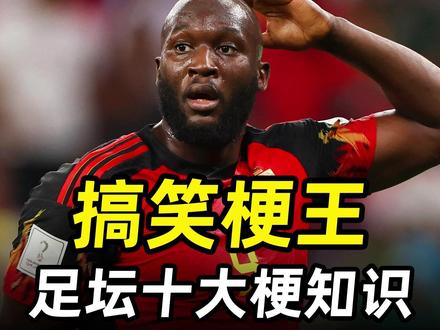 足坛梗知识之“梗王”卢卡库:国米卧龙凤雏,比利时铁憨憨! #国米 #曼联 #足坛 #足球 #足球解说
