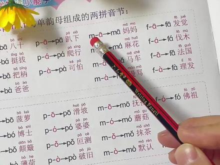 拼音没有捷径,多拼多读就会有收获,每天练习拼读20分钟,为上小学做准备 #拼音拼读 #幼小衔接