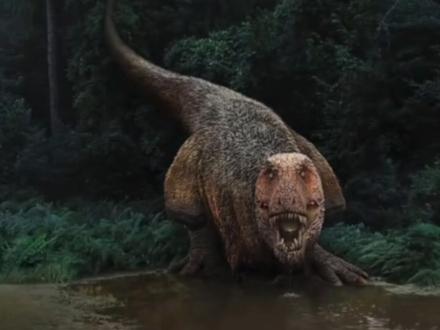 暴龙的真实叫声#生物 #巴尔坦星人