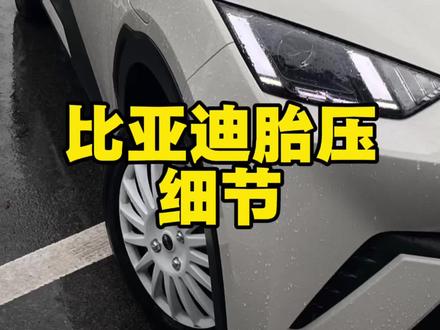 新手最应该关注的胎压细节有哪些?#比亚迪胎压#比亚迪胎压异常#比亚迪胎压监测#比亚迪售后