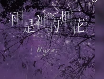 雨是神的烟花.Nyxx