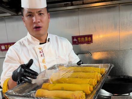 云南八大碗之一黄金肉蛋卷、提前预制过年简单轻松即好吃、保姆级教学分享#美食教程 #美食 #真材实料才能做出好味道