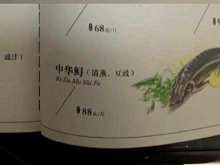 银川这家餐厅敢卖国家重点保护野生动物中华鲟?一查,竟然是用鲟龙鱼假冒的……@抖音小助手 #宁夏dou知道 #银川 #中华鲟