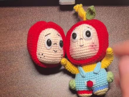 星星人钩织视频(教程二)