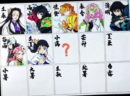 节气系列|好遗憾,还没能真正见一面 下期“芒种”节气画谁呢?
#鬼灭之刃 #丙烯马克笔绘画 #手绘 #鬼灭之刃节气 #祢豆子