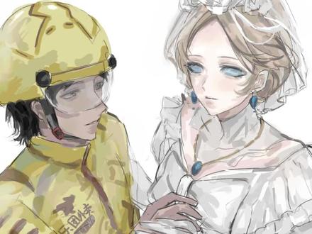 那还说啥啊红锋九九#红夫人#前锋#第五人格#抽象#cp