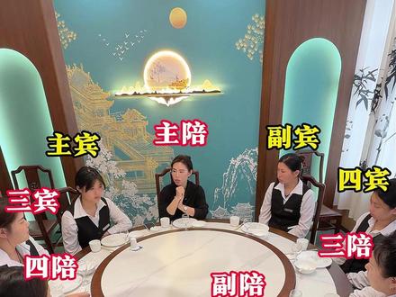 到了山东,可千万不要乱坐! #酒桌文化#酒桌礼仪#乐陵御景山莊#礼仪之邦#酒桌座次