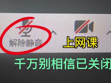 上网课时不小心把麦打开了,说的话全都被听到了! #搞笑