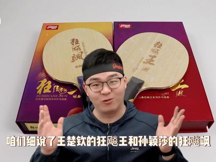 马龙、王楚钦、孙颖莎的狂飚,你适合用哪块?本期视频为你深度解读四款国手狂飚!#乒乓球 -DD03