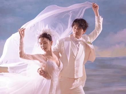 嘴里含着你的吻出门,今天真美好的一天。#婚纱照 #婚礼音乐
