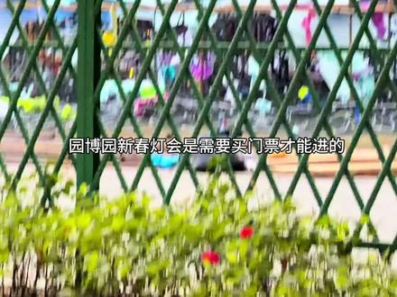 园博园新春灯会收门票,你们会来看吗