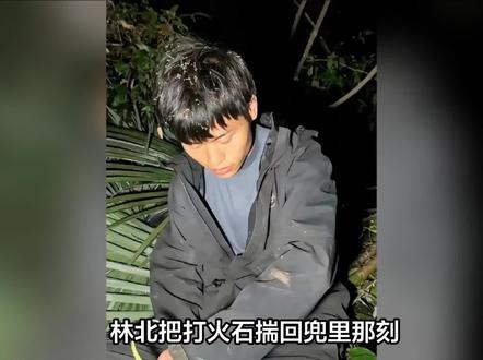 林北把打火石揣回兜里那刻,我秒懂:他压根没想表演钻木取火。