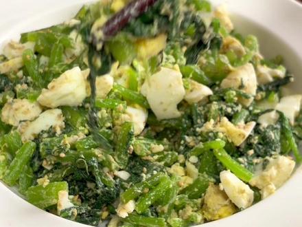 我是真没想到茼蒿和鸡蛋还能这样吃,好吃还没有负担。