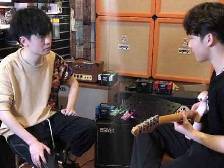 控制好电吉他推弦的音 其实不难哦#电吉他 #吉他 #吉他教学 #电吉他教学 #电吉他solo #吉他小知识