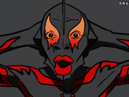 奥特版禅者行脚#赛罗奥特曼#抽象#二次元#奥特曼#禅者行脚