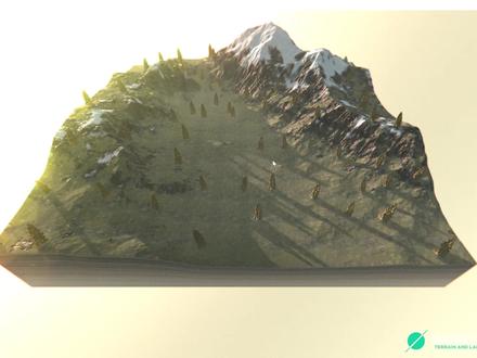 【虚幻4】UE4教你5分钟学会高标准地形制作_WorldCreator地形制作