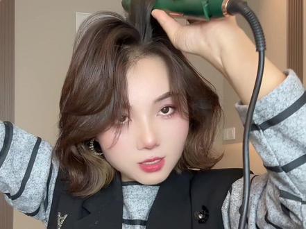 2026年流行的气质短发 #短发 #气质短发 #发型 #卷发教程