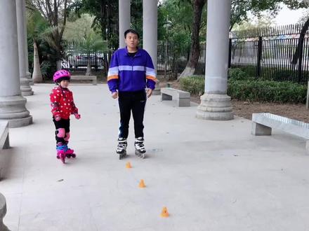 #轮滑 #轮滑运动 轮滑基础教学~