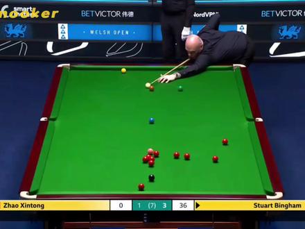 赵心童,爆冷出局!有了失败,才能取得更大成功?!斯诺克威尔士公开赛#斯诺克 #赵心童 #威尔士公开赛 #宾汉姆