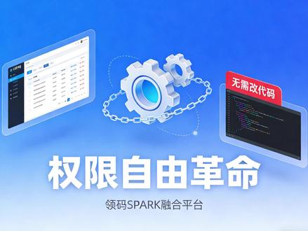 领码 SPARK 平台破解权限难题!不改代码实现权限动态配置,零侵入架构 + 可视化管理,业务迭代效率提升 80%,企业级安全合规全覆盖~#权限管理 #SPARK 平台 #低代码 #企业数字化