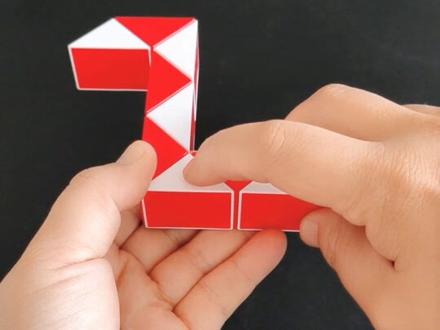 24段魔尺教程——鸵鸟 #魔尺 #24段魔尺教程 #益智玩具