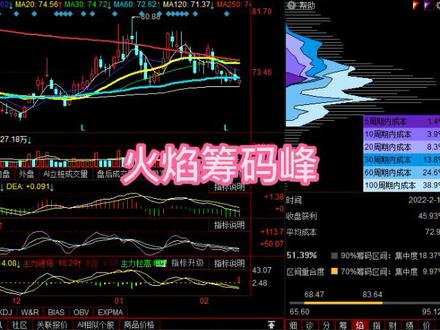 火焰筹码峰理论 #股民 #大盘 #韭菜 #交易 #干货分享 #证券