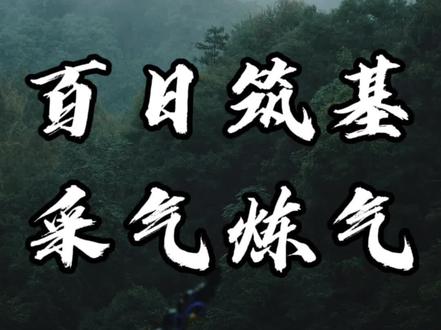 百日筑基,采炁炼炁。 #道家养生#百日筑基#丹道#修心修行#炁体源流