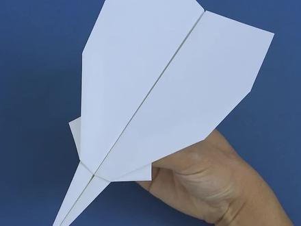 全新二段式穿云纸飞机,可以回旋的无敌穿云机#纸飞机 #手工折纸 #童年的纸飞机 #回旋纸飞机