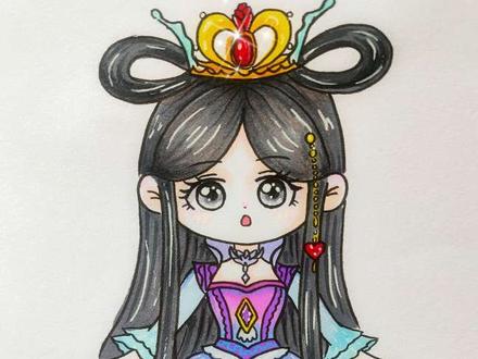 画薇化罗丽,超详细绘画过程 #叶罗丽精灵梦 #薇化罗丽 #画叶罗丽 #画叶罗丽公主 #罗丽