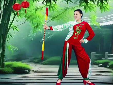 春英老师原创,连想广场舞《摆出幸来》