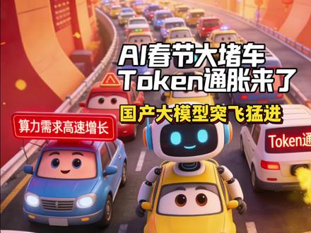 ai春节大堵车,国产大模型突飞猛进 Token消耗量急速增长,ai大时代来了? minimax,智谱#硬核深度计划
