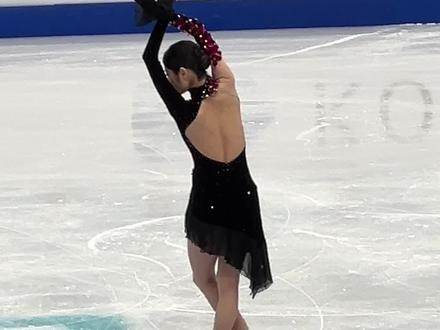 韩国女子单人滑选手 李海仁 #【北京】2026年国际滑联四大洲花样滑冰锦标赛#花样滑冰 #比赛现场