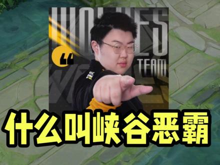 狼队小胖为什么被称为峡谷恶霸! #狼队小胖