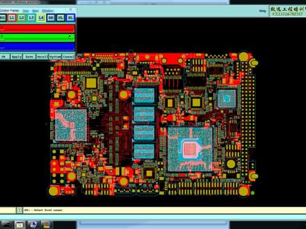 GENESIS20000设置颜色-CAM工程培训,PCB工程培训,MI工程培训,反向工程培训,布线工程培训。