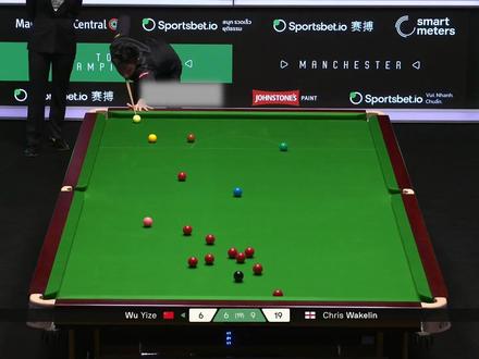 2026斯诺克巡回锦标赛,吴宜泽VS韦克林,遭八连鞭惨败! #斯诺克巡回锦标赛
